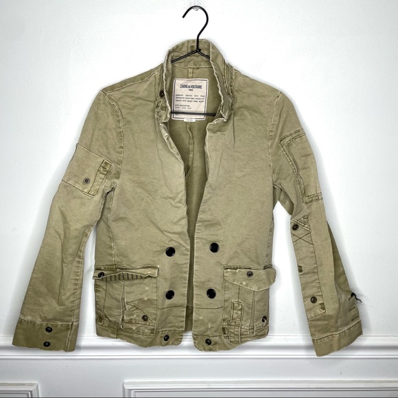 Zadig & Voltaire Virginia Military Jacket